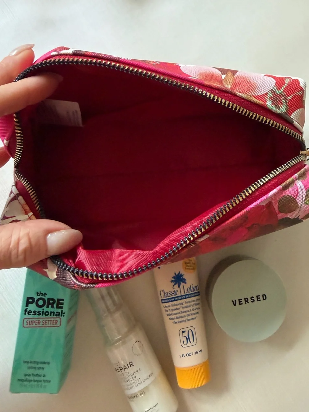 Beauty Bundle - TED BAKER LONDON Cosmetic Pouch + 4 Beauty Products. Brand New.
